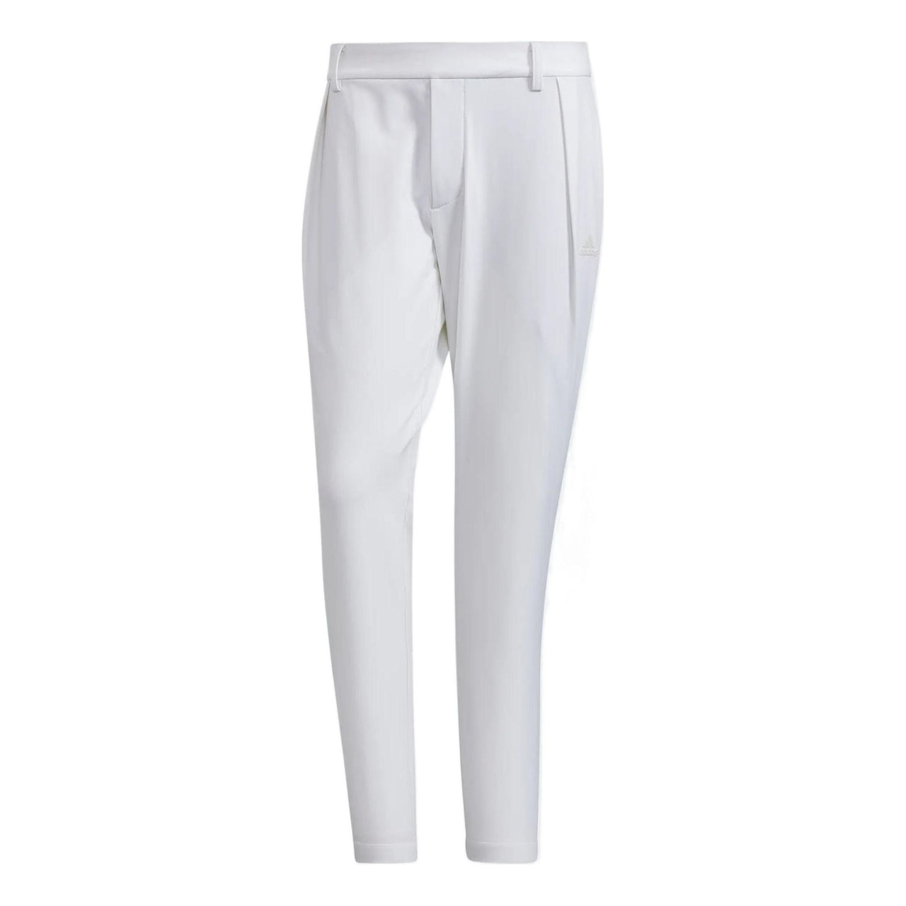 Men's adidas Solid Color Cone Pants Sports Pants/Trousers/Joggers White HB3586
