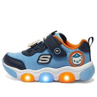 (TD) Skechers Running Sneakers 'Light Blue Navy Orange' 407109N-NVMT