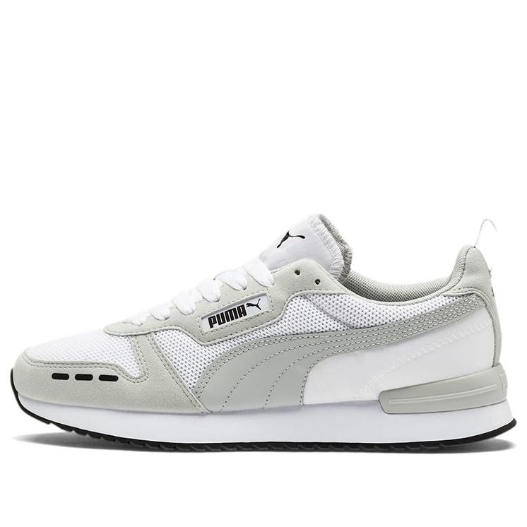 PUMA R78 Trainers White/Grey 373117-20