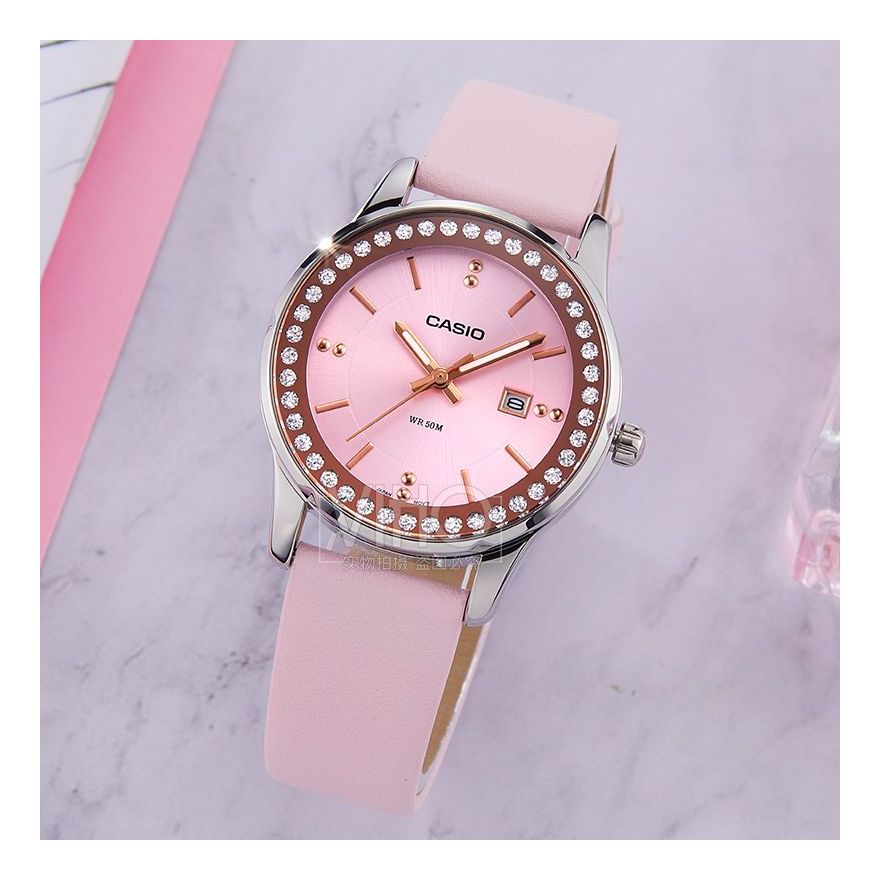 CASIO STANDARD Series quartz Pink Analog LTP-1358L-4A2