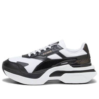 (WMNS) PUMA Kosmo Rider Glam Sneakers 'Black White' 393108-02