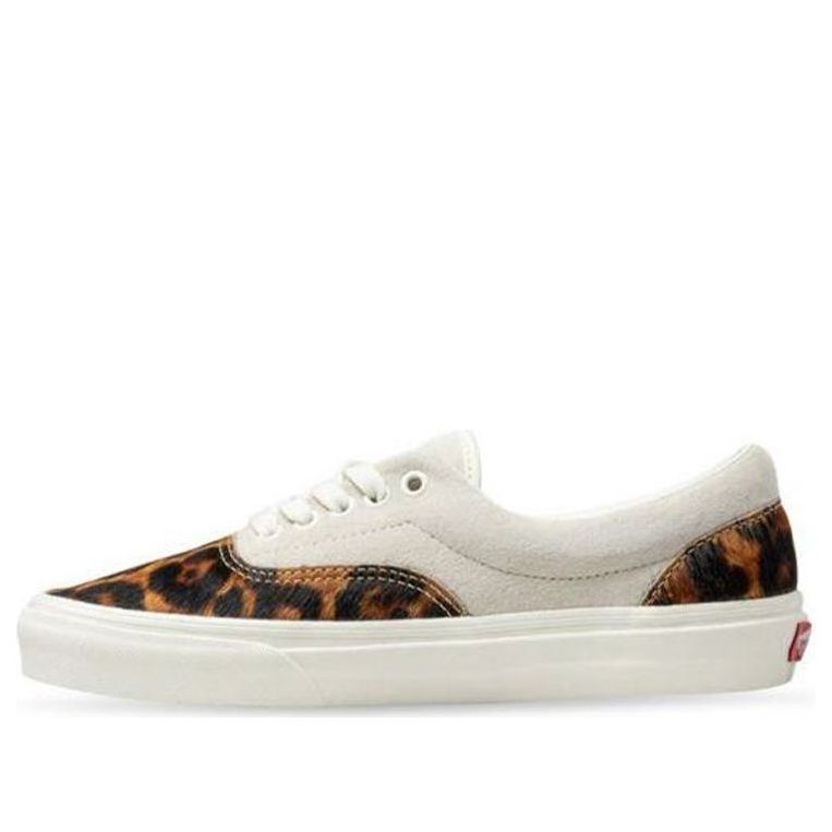 Vans Era Leopard Print Splicing 'White Brown' VNA4U39033