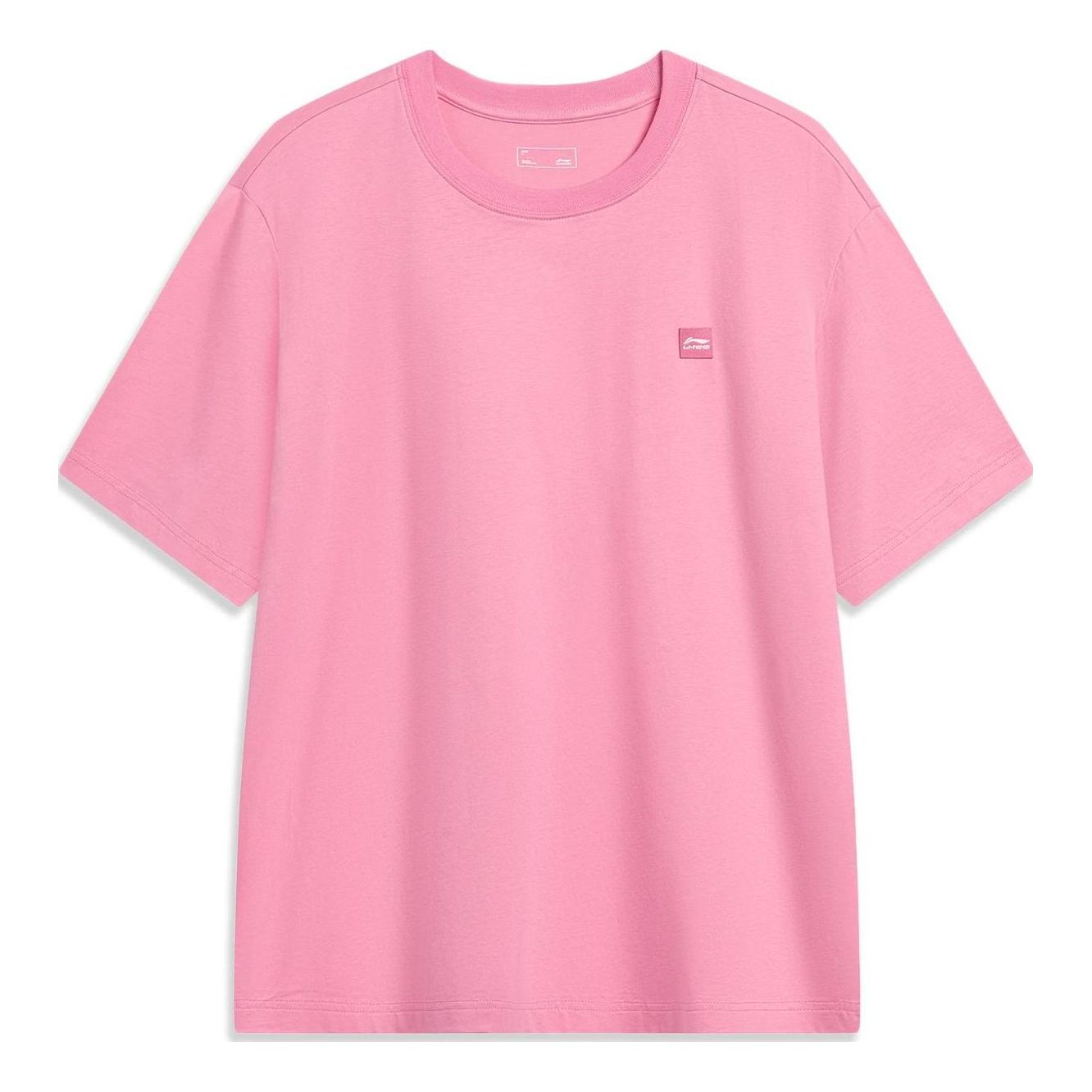 Li-Ning Small Logo T-shirt 'Pink' AHST561-8