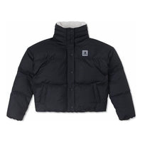 (WMNS) Converse Short Down Puffer Jacket Asia Sizing 'Black' 10025204-A01