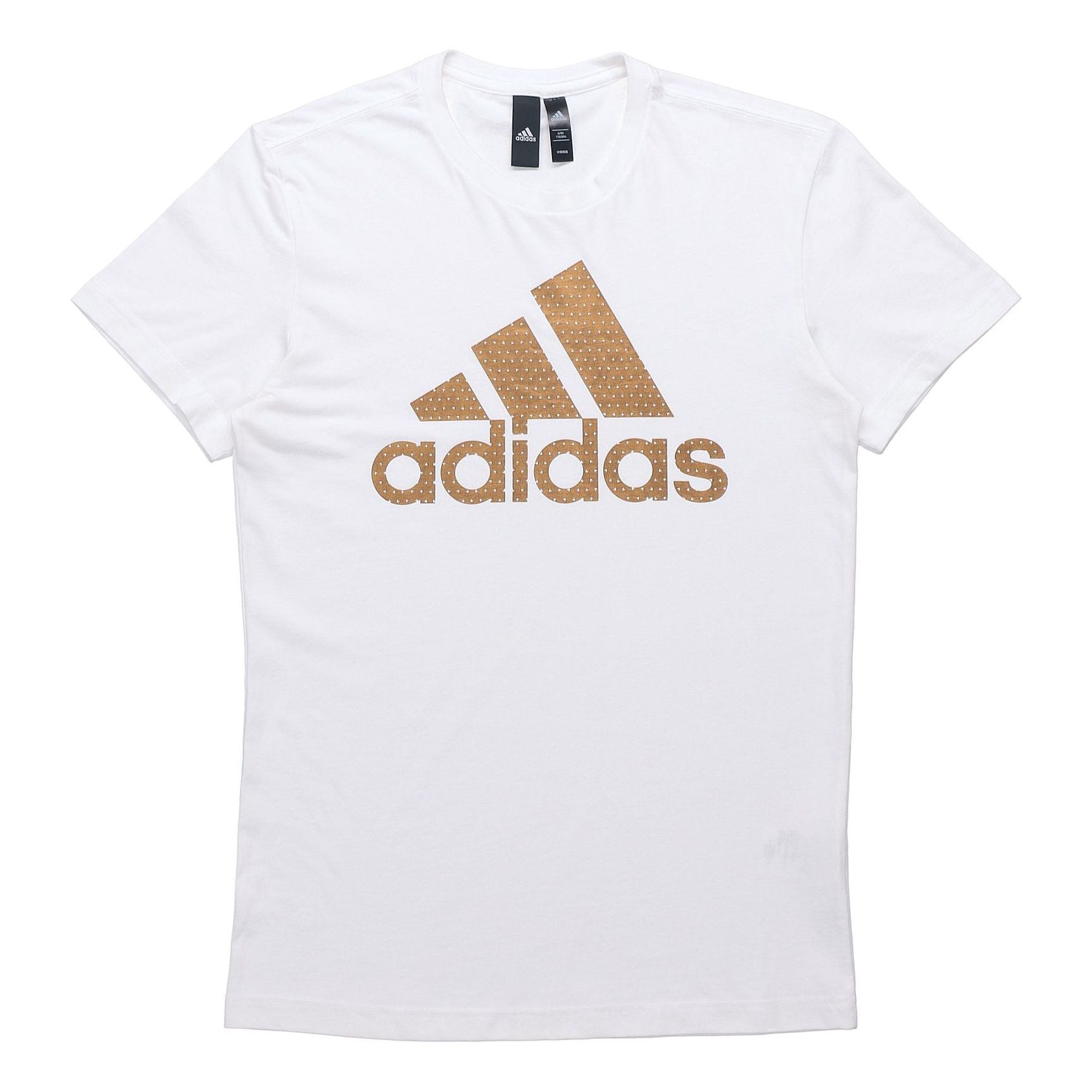 adidas Printing Sports Short Sleeve White CV4509