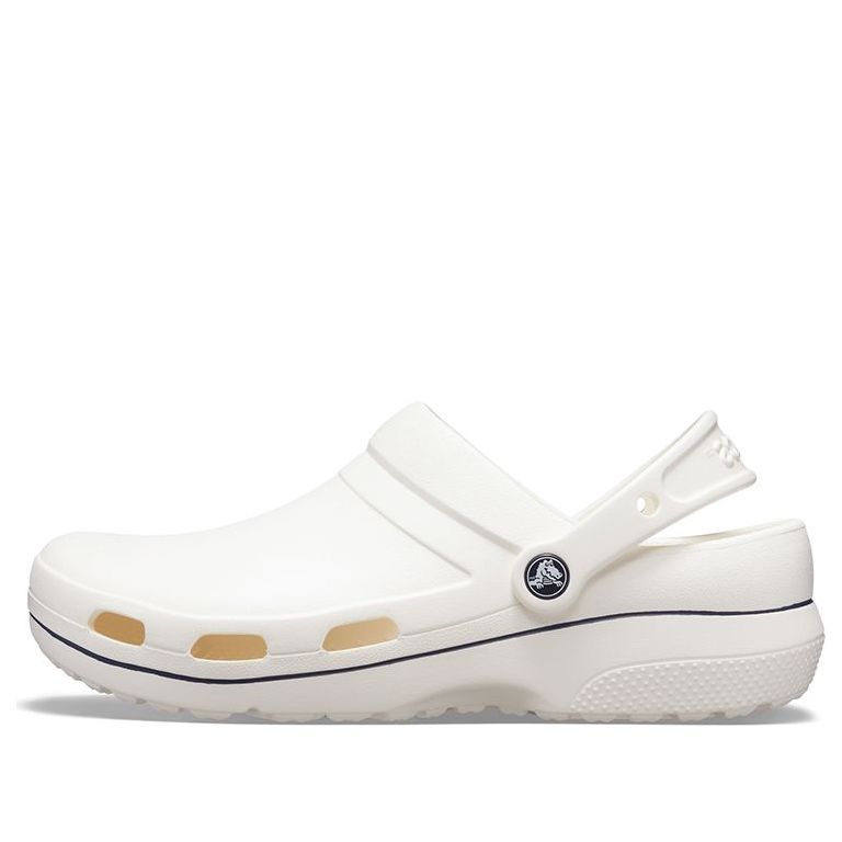 Crocs Wear-Resistant Non-Slip Sports Unisex White Black Sandals 'White Black' 205883-126