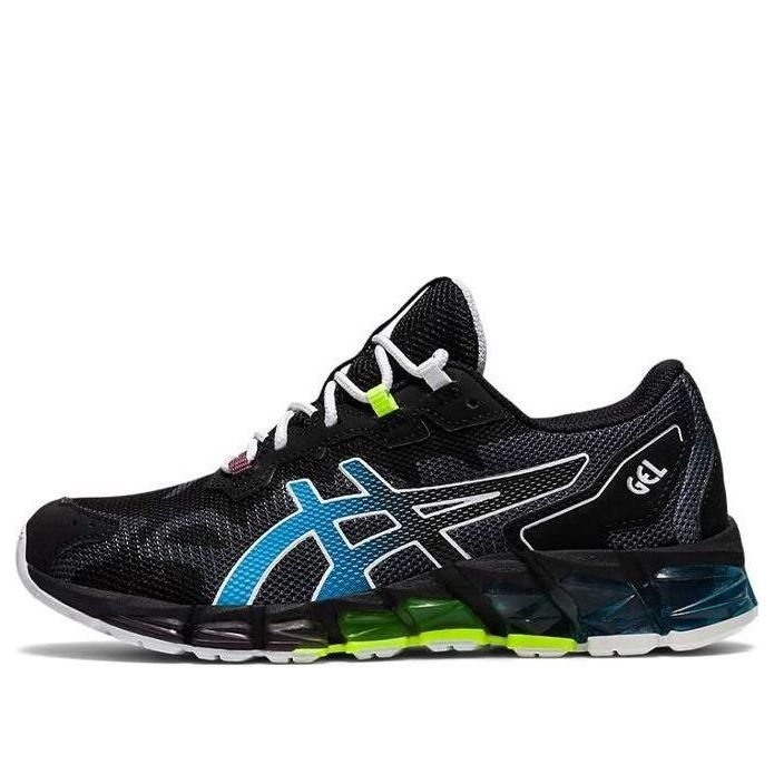 (GS) ASICS Gel Quantum 360 6 'Black Aizuri Blue' 1204A001-008