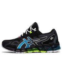 (GS) ASICS Gel Quantum 360 6 'Black Aizuri Blue' 1204A001-008