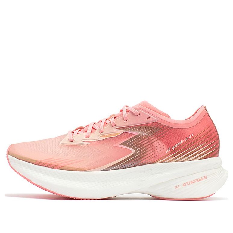 361 Degrees x Qu!k Foam Flying Flame ST 'Pink White' 672312204F-4