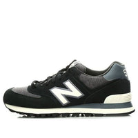 New Balance 574 Shoes 'Black Grey' ML574PNW