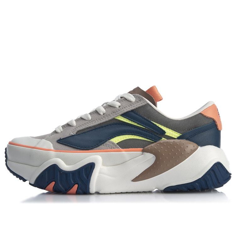 (WMNS) Li-Ning Wave HBRD 'Grey Blue' AGCP378-8