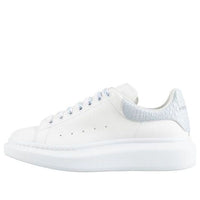 Alexander McQueen Oversized Sneaker 'White Light Blue Crocodile' 625162WIBNG9760