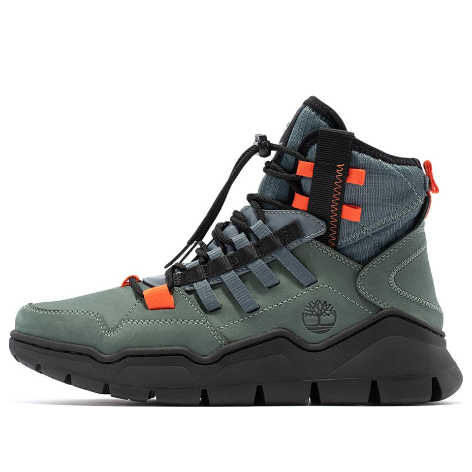 (WMNS) Timberland Earthkeepers by Rburn Timberloop Utility Boots 'Green Nubuck' A5TKZ392