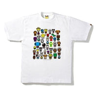 BAPE A TO Z TEE White BAPE-SS18-121