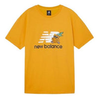 New Balance Printing Casual T-Shirt Asia Sizing 'Yellow' AMT01576CWY