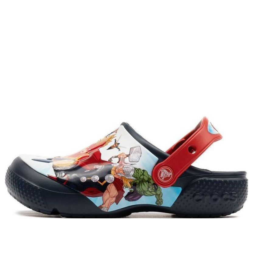 (GS) Crocs x Marvel Classic Clog 'Avengers Patch' 207069-410
