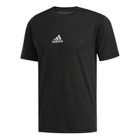 adidas Training Sports Round Neck Short Sleeve Black ED8320