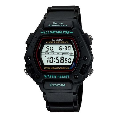 CASIO G-Shock Digital 'Black' DW-290-1