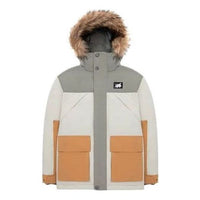 New Balance x Tyakasha Color Block Jacket Asia Sizing 'Grey White Orange' NPA4N413-BEI