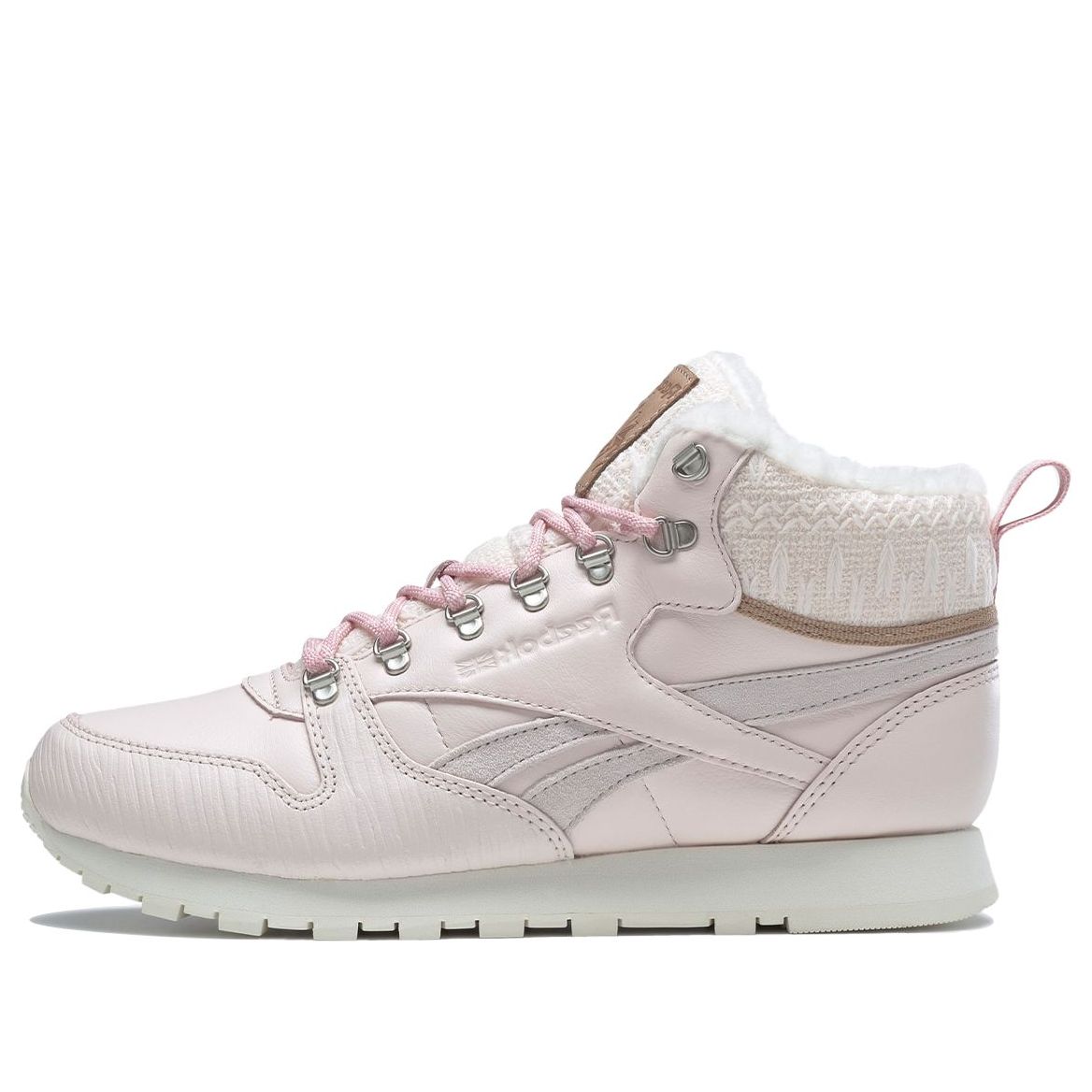 (WMNS) Reebok Classic Leather Arctic Boots 'White Pink' FZ1206
