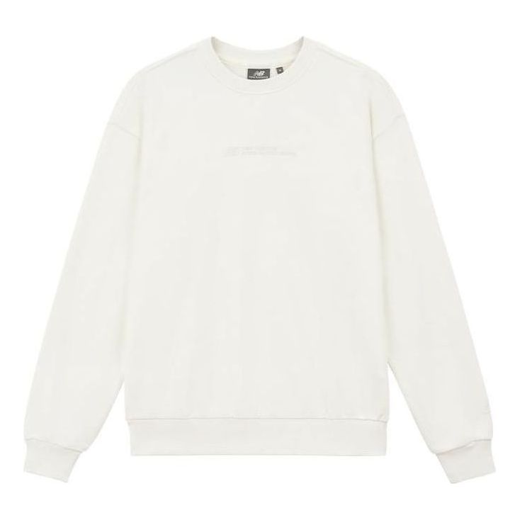 New Balance Casual Sweatshirt Asia Sizing 'White' 5CD37231-IV