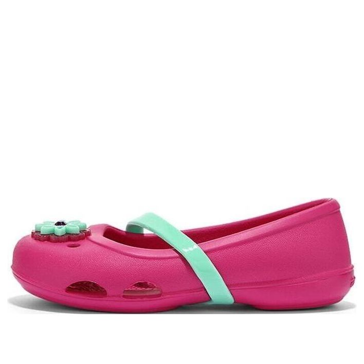 (GS) Crocs Lina Flats 'Pink' 205040-6X0