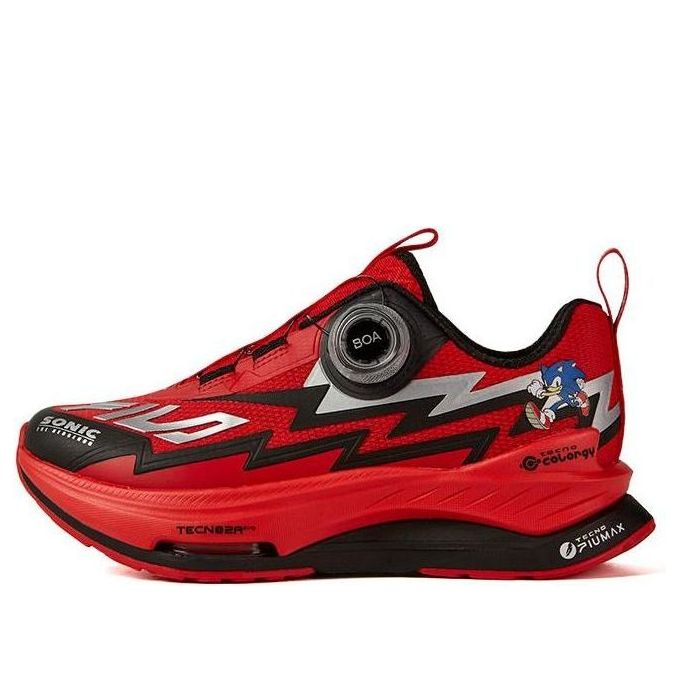 (GS) FILA BOA x SONIC Sneakers 'Red Black' K15B312101FFB