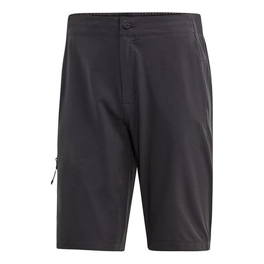 adidas Outdoor Athleisure Casual Sports Shorts Gray DT4172