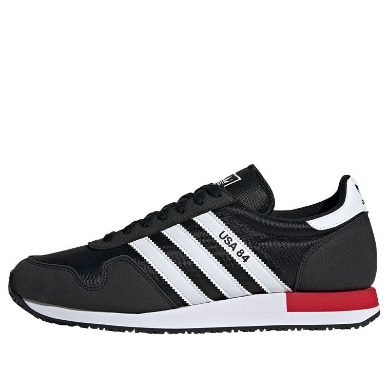 adidas originals USA 84 'Black White Red' FV2050