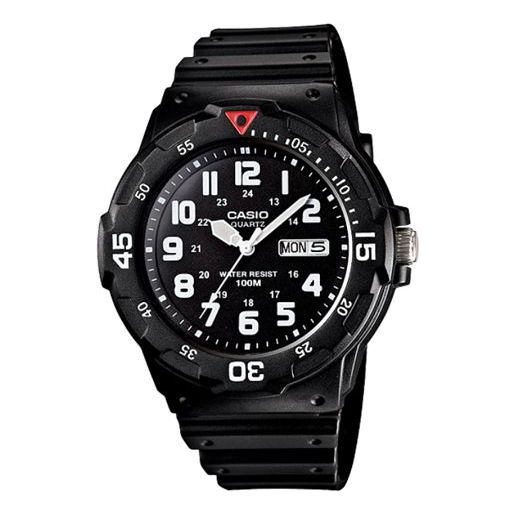 CASIO Sports Waterproof Shockproof Mens Black Analog MRW-200H-1B