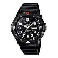 CASIO Sports Waterproof Shockproof Mens Black Analog MRW-200H-1B