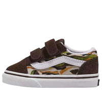 (TD) Vans Old Skool V Toddler 'Brown White' VN0009RCBF0