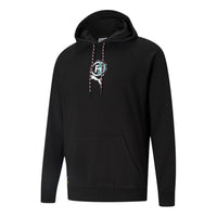PUMA International Graphic Hoodie 'Black White' 531329-01