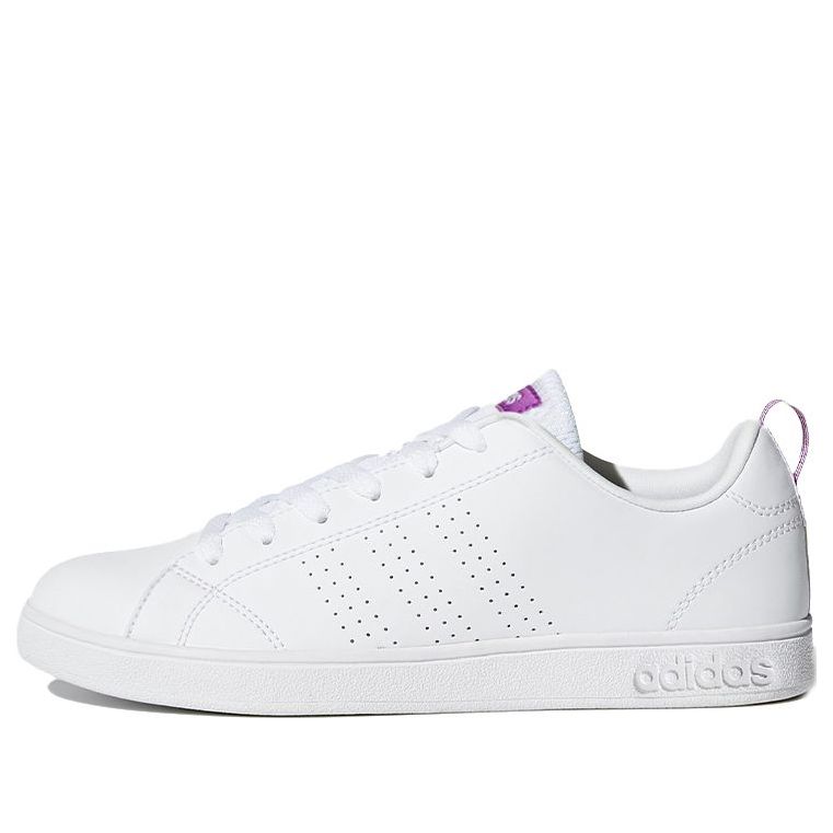 (WMNS) adidas Vs Advantage Cl 'White Purple' BB9616