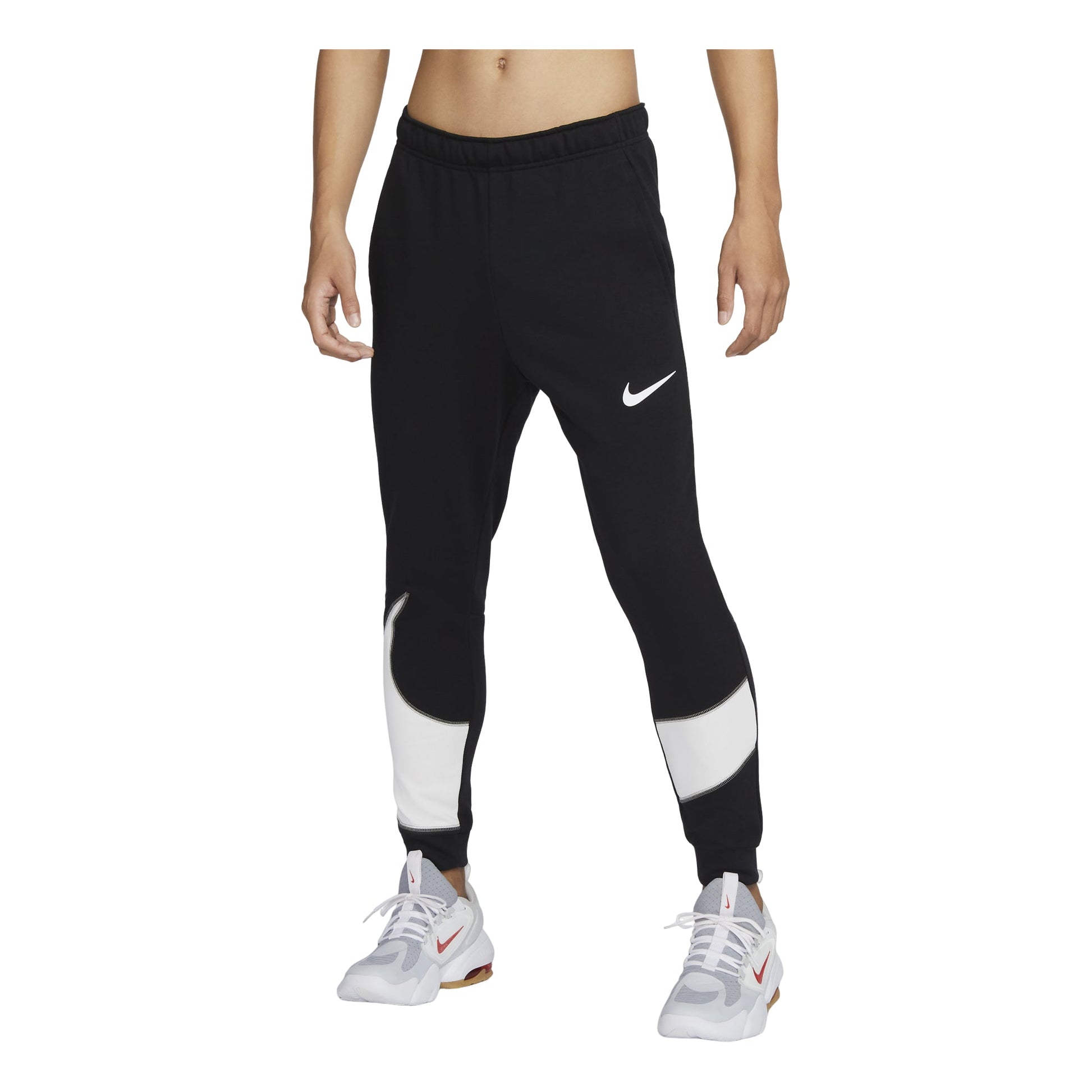 Nike Dri-FIT Jogging Pants 'Black White' FB8578-010