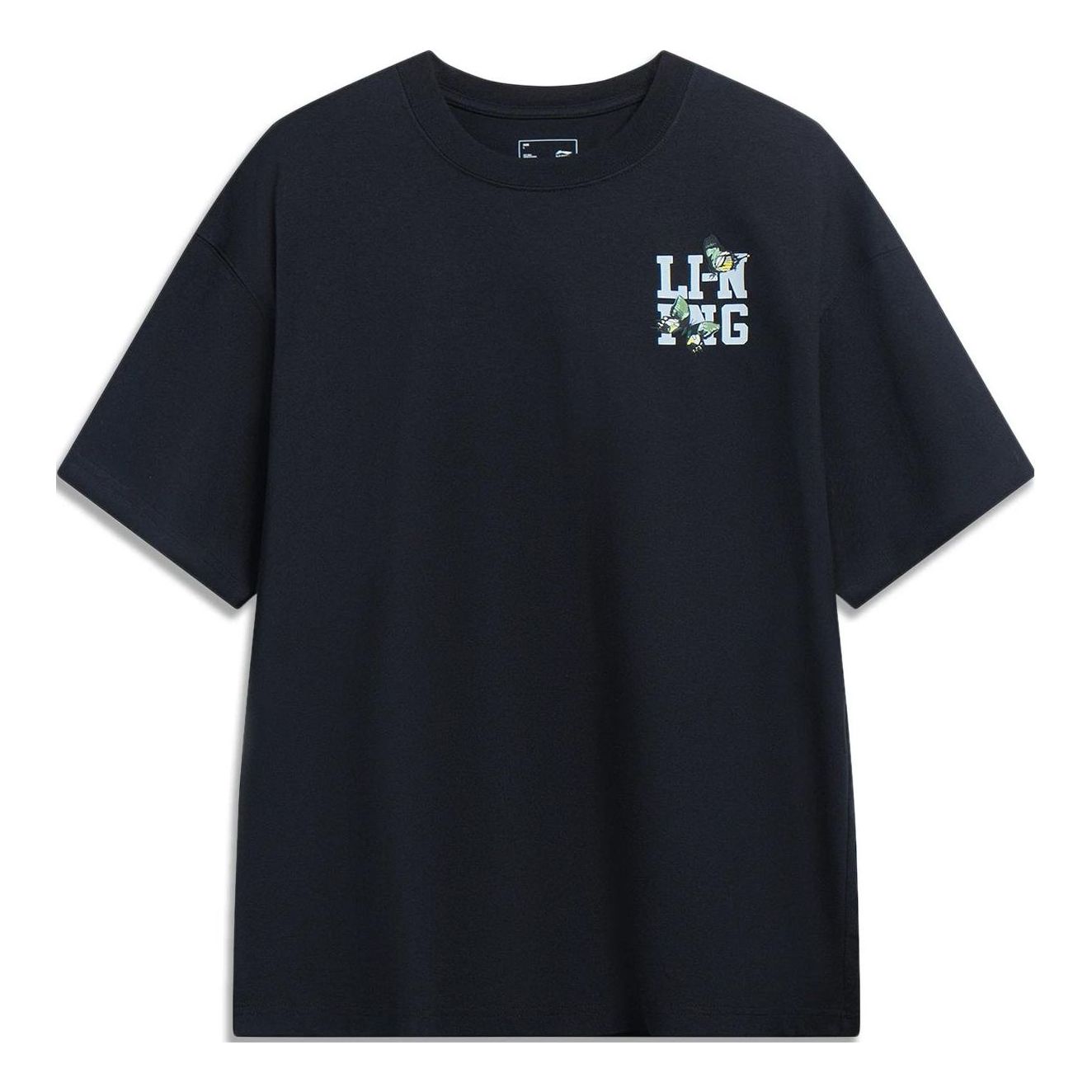 Li-Ning Chinese Culture Graphic T-shirt 'Black' AHST203-4