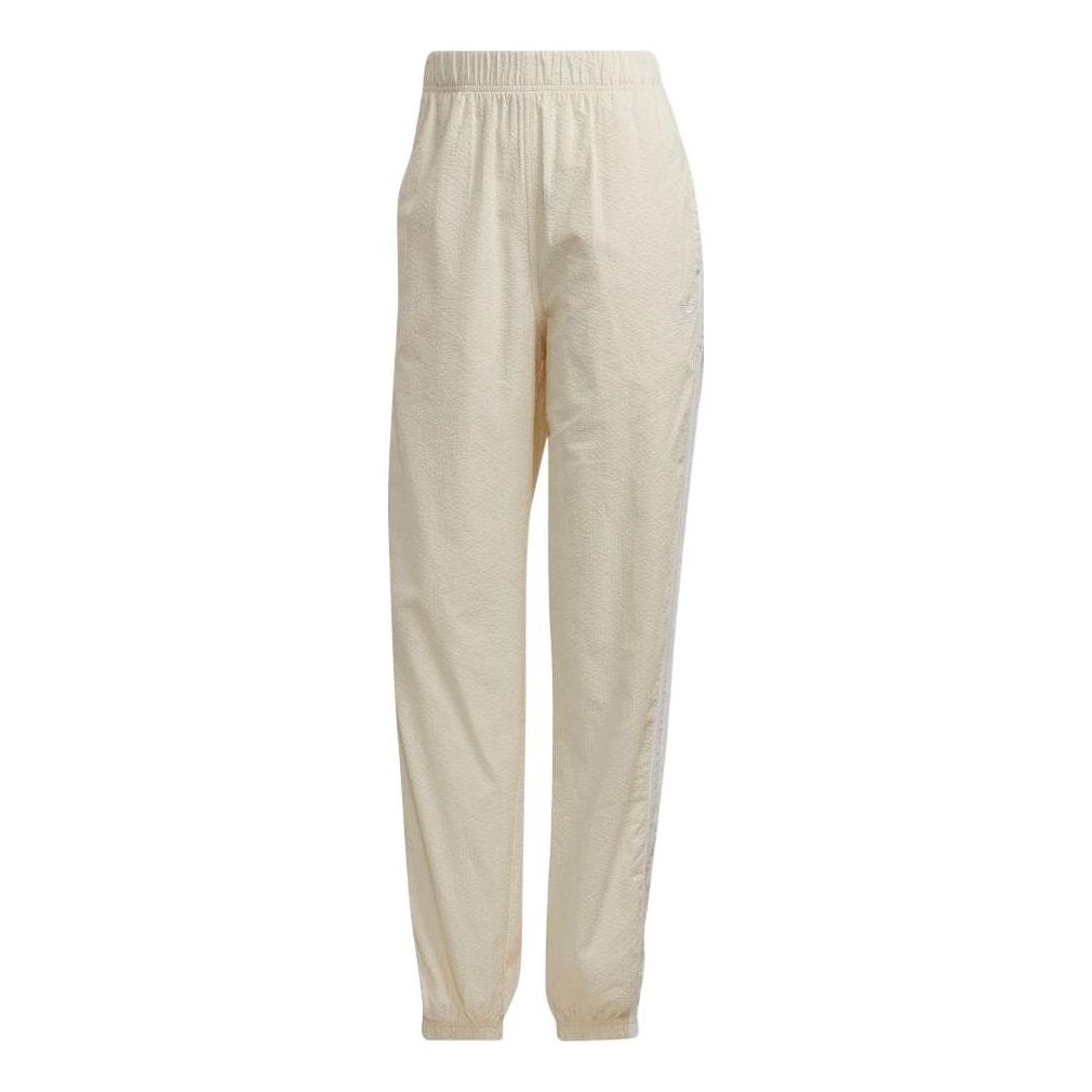 (WMNS) adidas Adicolor Classics Poplin Track Pants Asia Sizing 'White' HL9309