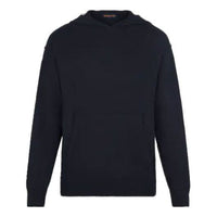 Men's LOUIS VUITTON SS21 Solid Color Pullover Navy Blue 1A7XPP