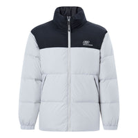 Skechers Casual Down Jacket 'Grey Black' L423U106-00MV