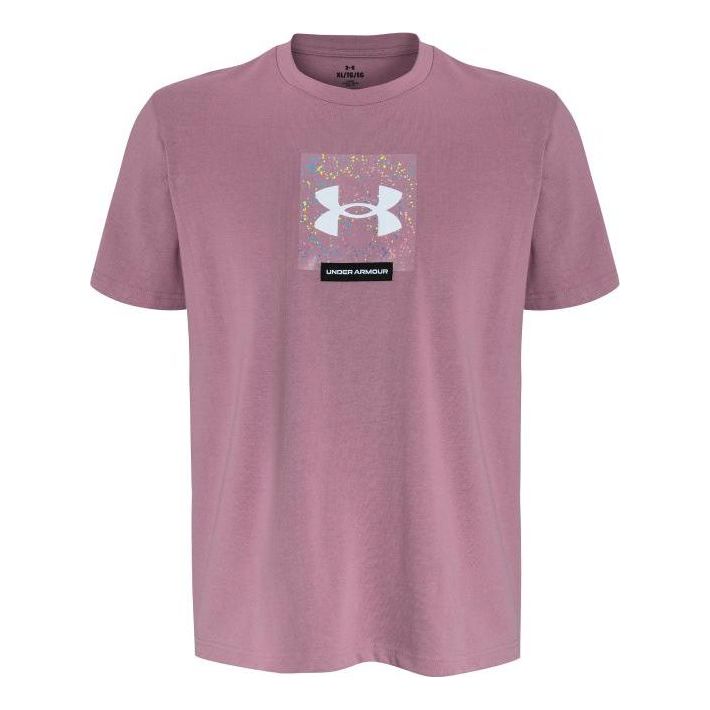 Under Armour Boxed Heavyweight T-shirt 'Pink' 1379110-697