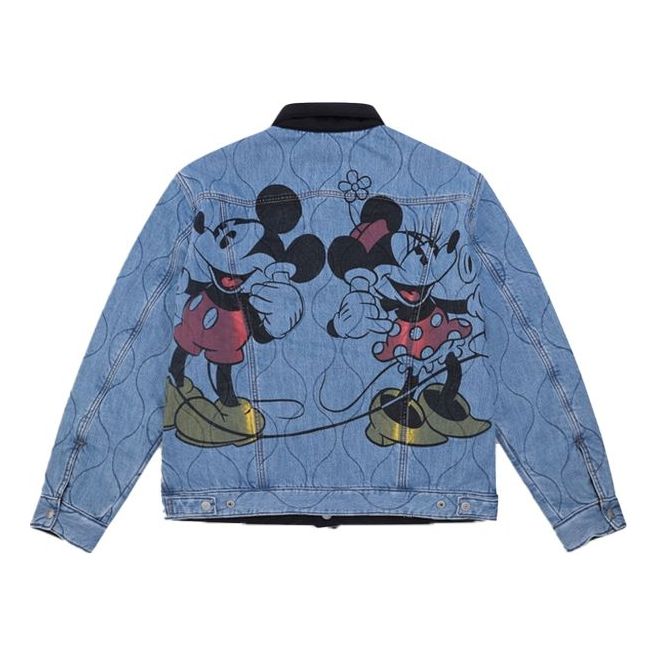 Levis X Disney Unisex Double-sided Denim Jacket Denim-Color A0609-0001
