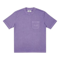 PALACE Solid Color Alphabet Short Sleeve Unisex Purple P20ES070