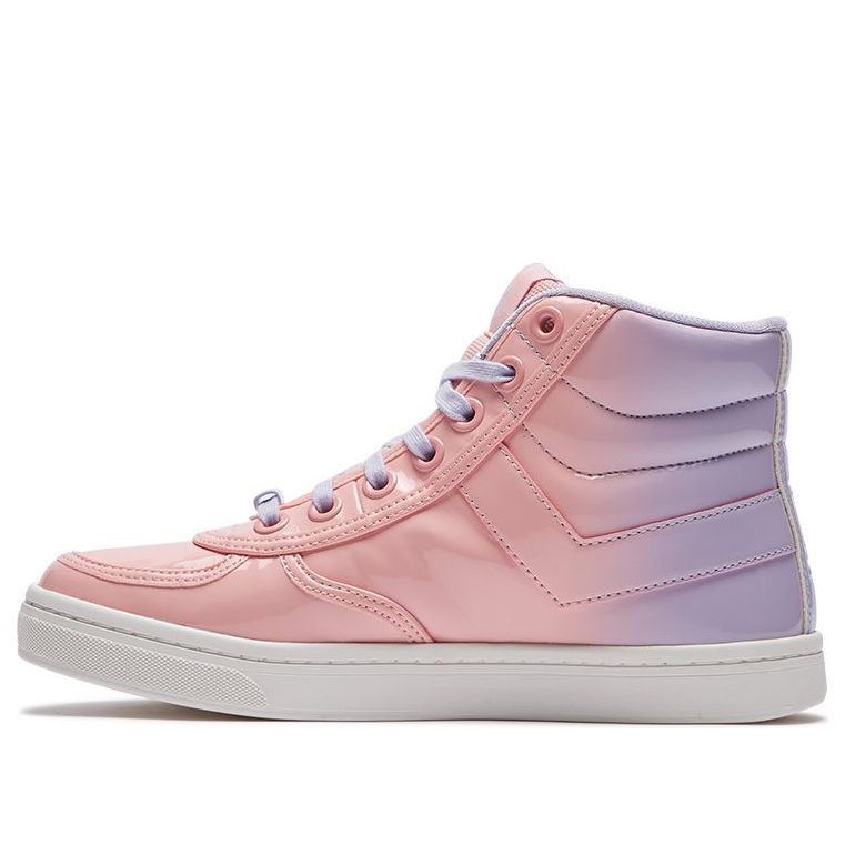 (WMNS) PONY High Skateboard Shoes Pink/Red 01W1SL01PK
