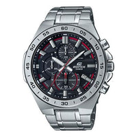 CASIO EDIFICE Stainless Steel Strap Black Dial Mens Black Analog EFR-564D-1A