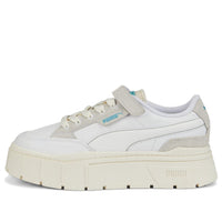 (WMNS) PUMA Maze Stacked Padded 'White Gray' 387225-01