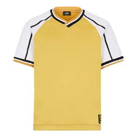 Men's FENDI SS21 Casual Short Sleeve Yellow FAF581AD2ZF17XU