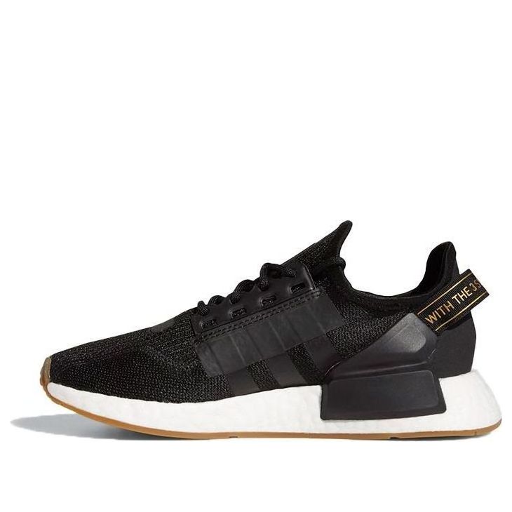 (GS) adidas originals NMD_R1 V2 J 'Black White' FZ2134