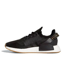 (GS) adidas originals NMD_R1 V2 J 'Black White' FZ2134