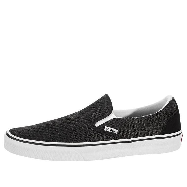 Vans Classic Slip-On Casual Skateboarding Shoes Unisex Black VN0A38F7VMJ