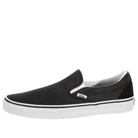 Vans Classic Slip-On Casual Skateboarding Shoes Unisex Black VN0A38F7VMJ